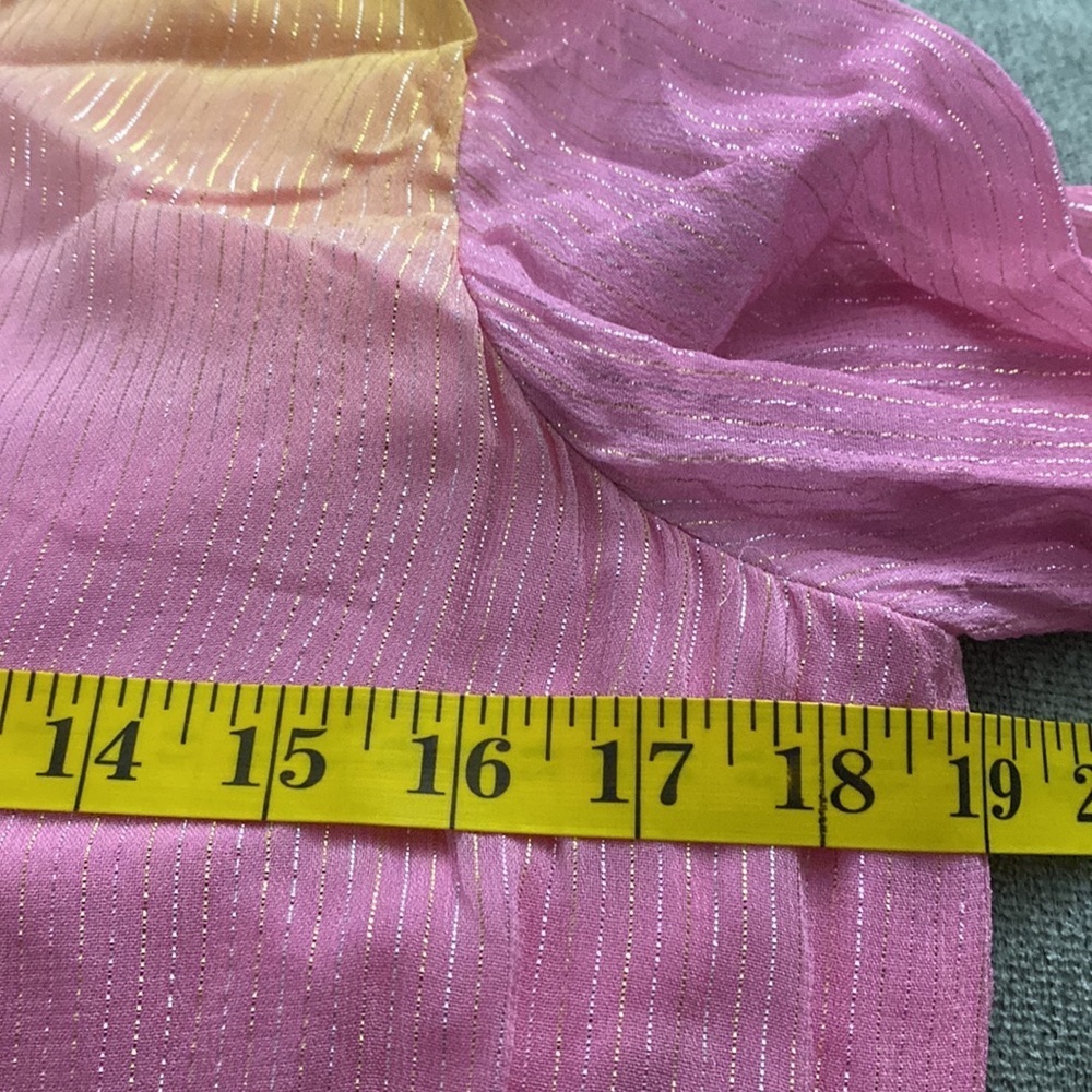 ROCOCO SAND Maxi Dress Summer Sequin Pastel High-Low - Picture 7 of 7